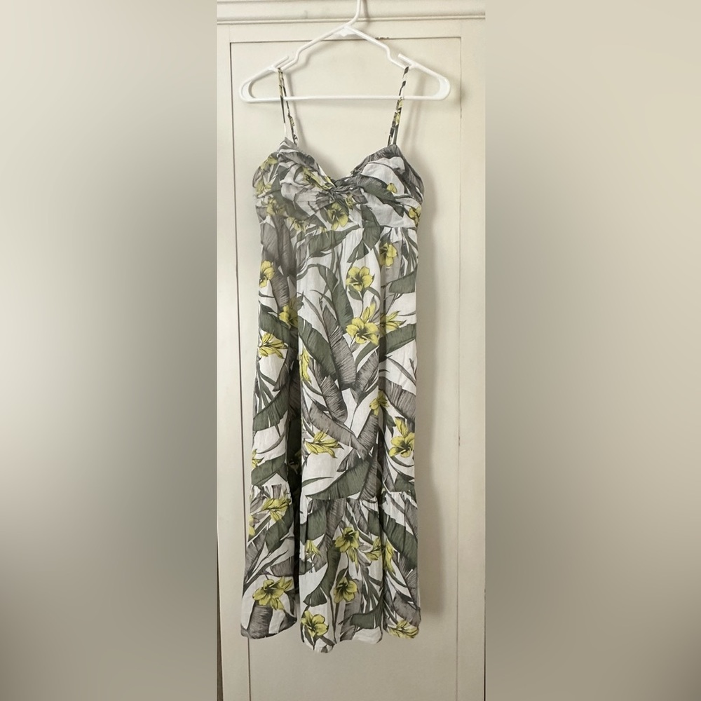 Banana Republic factory store linen dress sz6